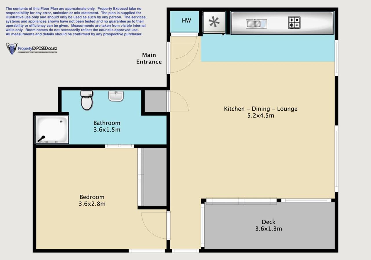 אוקלנד Qv Modern Design 1 Bedroom Apt With Wifi - 856 מראה חיצוני תמונה